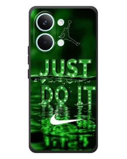 Чехол для Xiaomi Poco X8 Pro Max с картинкой «Зеленый неоновый Nike»