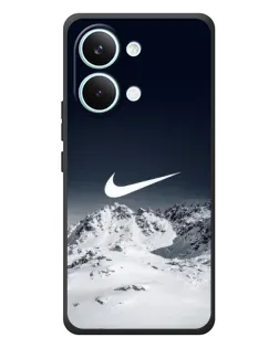 Чехол для Xiaomi Poco X8 Pro Max с картинкой «Nike — зимние горы»