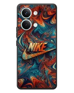 Чехол для Xiaomi Poco X8 Pro Max с картинкой «Nike в абстракции»