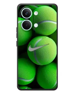 Чехол для Xiaomi Poco X8 Pro Max с картинкой «Теннисные мячи Найк»