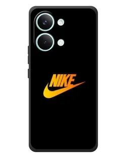 Чохол для Xiaomi Poco X8 Pro Max з картинкою «Золотий логотип Nike»