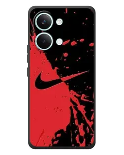 Чохол для Xiaomi Poco X8 Pro Max з картинкою «Червоні бризки Nike» Чохол для Xiaomi Poco X8 Pro Max з картинкою «Червоні бризки Nike»