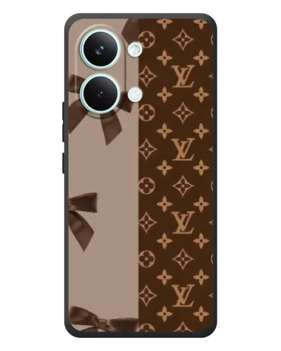Чехол для Xiaomi Poco X8 Pro Max с картинкой «Louis Vuitton — банты»