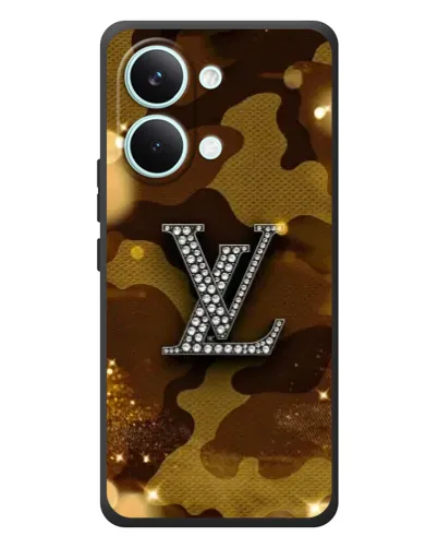 Чехол для Xiaomi Poco X8 Pro Max с картинкой «Камуфляжный Louis Vuitton»