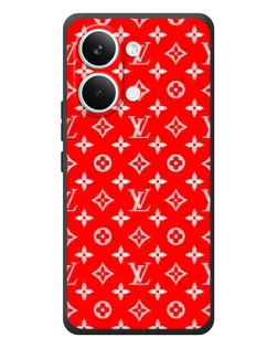Чехол для Xiaomi Poco X8 Pro Max с картинкой «Яркий паттерн LV»