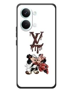 Чехол для Xiaomi Poco X8 Pro Max с картинкой «LV и Микки Маус»