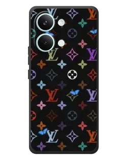 Чехол для Xiaomi Poco X8 Pro Max с картинкой «Цветная монограмма LV»