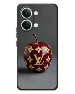 Чехол для Xiaomi Poco X8 Pro Max с картинкой «Красное яблоко LV»
