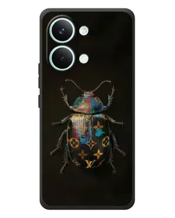 Чехол для Xiaomi Poco X8 Pro Max с картинкой «LV — мраморный принт»