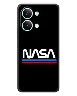 Чохол для Xiaomi Poco X8 Pro Max з картинкою «NASA — класика Red Blue» Чохол для Xiaomi Poco X8 Pro Max з картинкою «NASA — класика Red Blue»