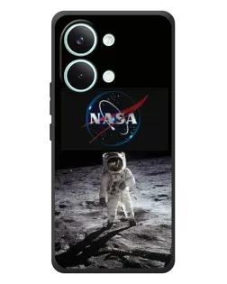Чехол для Xiaomi Poco X8 Pro Max с картинкой «Астронавт на Луне»
