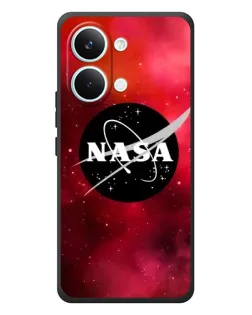 Чехол для Xiaomi Poco X8 Pro Max с картинкой «NASA — красная туманность»