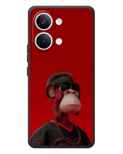 Чохол для Xiaomi Poco X8 Pro Max з картинкою «Bored Ape в червоному» Чохол для Xiaomi Poco X8 Pro Max з картинкою «Bored Ape в червоному»
