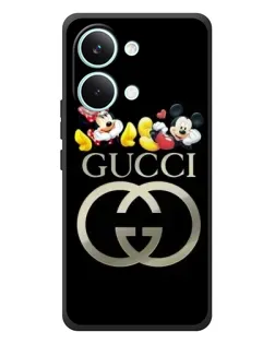 Чехол для Xiaomi Poco X8 Pro Max с картинкой «Gucci — герои Disney»