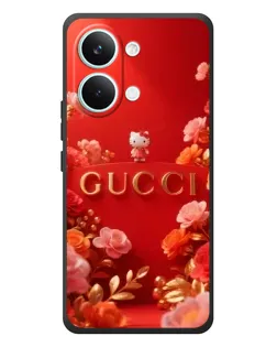 Чехол для Xiaomi Poco X8 Pro Max с картинкой «Gucci — золотой сад»