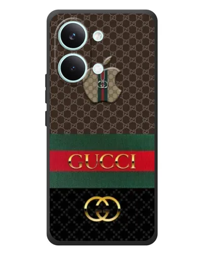 Чехол для Xiaomi Poco X8 Pro Max с картинкой «Gucci — брендированный десерт»