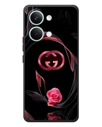 Чехол для Xiaomi Poco X8 Pro Max с картинкой «Gucci — неоновая роза»