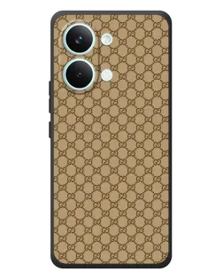 Чохол для Xiaomi Poco X8 Pro Max з картинкою «Gucci — класичний беж»