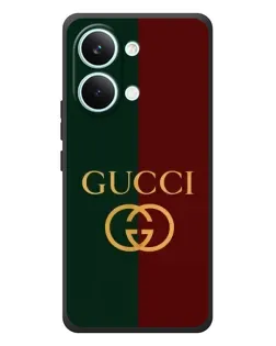 Чохол для Xiaomi Poco X8 Pro Max з картинкою «Gucci — темно-зелений градієнт»