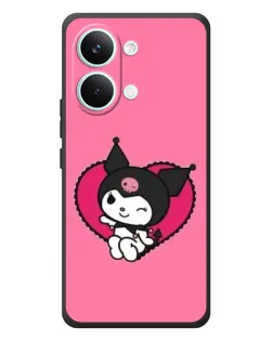 Чехол для Xiaomi Poco X8 Pro Max с картинкой «Kuromi — любовь в сердце»