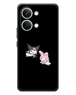 Чехол для Xiaomi Poco X8 Pro Max с картинкой «My Melody и Kuromi»