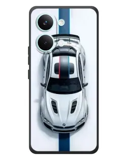 Чехол для Xiaomi Poco X8 Pro Max с картинкой «Вид сверху — BMW M»