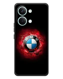 Чехол для Xiaomi Poco X8 Pro Max с картинкой «Логотип BMW — вспышка»