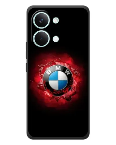 Чехол для Xiaomi Poco X8 Pro Max с картинкой «Логотип BMW — вспышка»