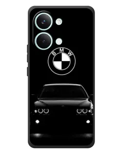 Чехол для Xiaomi Poco X8 Pro Max с картинкой «BMW — взгляд из темноты»