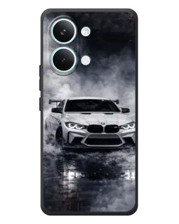 Чехол для Xiaomi Poco X8 Pro Max с картинкой «BMW сквозь туман»
