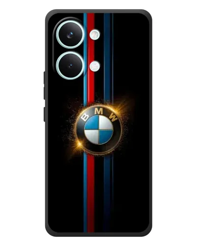 Чехол для Xiaomi Poco X8 Pro Max с картинкой «BMW M-Power неон»
