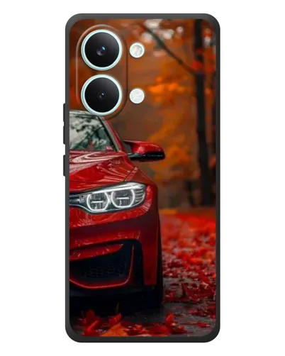 Чехол для Xiaomi Poco X8 Pro Max с картинкой «Осенняя BMW M4»
