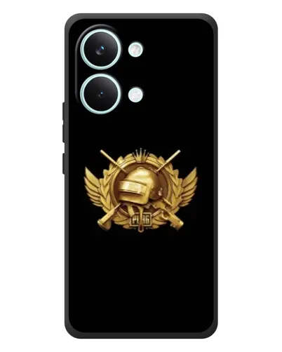 Чехол для Xiaomi Poco X8 Pro Max с картинкой «PUBG — оранжевый градиент»
