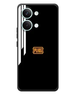 Чехол для Xiaomi Poco X8 Pro Max с картинкой «PUBG — вертикальные линии»
