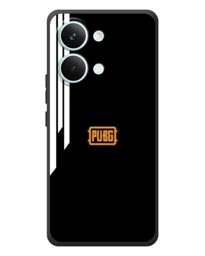Чехол для Xiaomi Poco X8 Pro Max с картинкой «PUBG — вертикальные линии»