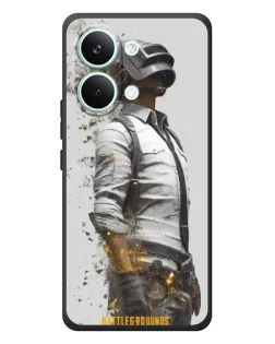 Чехол для Xiaomi Poco X8 Pro Max с картинкой «PUBG — боец в пыли»
