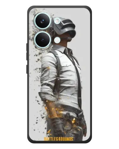 Чехол для Xiaomi Poco X8 Pro Max с картинкой «PUBG — боец в пыли»