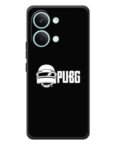Чехол для Xiaomi Poco X8 Pro Max с картинкой «PUBG — классический лого»