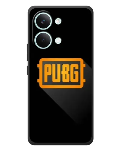 Чехол для Xiaomi Poco X8 Pro Max с картинкой «PUBG — рамка лого»