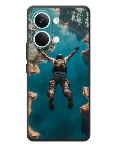 Чехол для Xiaomi Poco X8 Pro Max с картинкой «PUBG — свободное падение»
