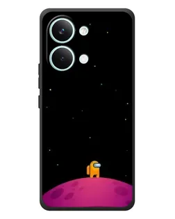 Чехол для Xiaomi Poco X8 Pro Max с картинкой «Одинокий герой на планете»