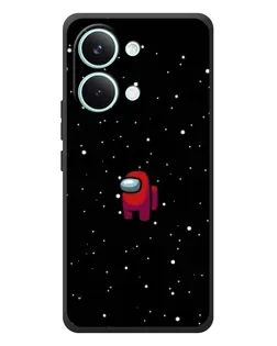 Чехол для Xiaomi Poco X8 Pro Max с картинкой «Красный Among Us»