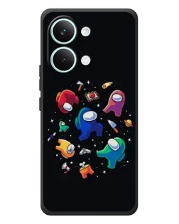 Чехол для Xiaomi Poco X8 Pro Max с картинкой «Among Us космос»
