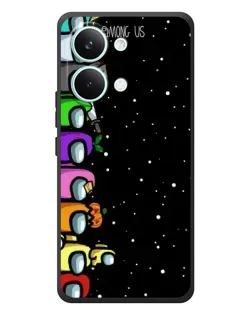 Чехол для Xiaomi Poco X8 Pro Max с картинкой «Команда Among Us»