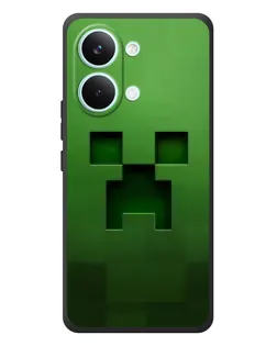 Чехол для Xiaomi Poco X8 Pro Max с картинкой «Крипер микро-дизайн»