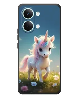Чехол для Xiaomi Poco X8 Pro Max с картинкой «Единорог на поляне» Чехол для Xiaomi Poco X8 Pro Max с картинкой «Единорог на поляне»