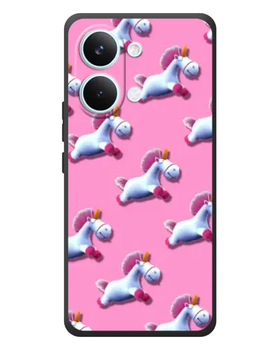 Чехол для Xiaomi Poco X8 Pro Max с картинкой «Единороги на розовом» Чехол для Xiaomi Poco X8 Pro Max с картинкой «Единороги на розовом»