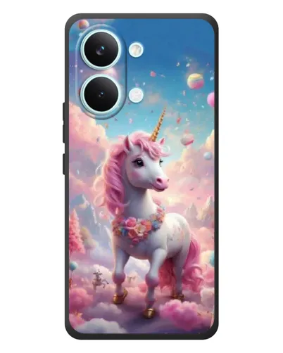 Чехол для Xiaomi Poco X8 Pro Max с картинкой «Единорог среди облаков» Чехол для Xiaomi Poco X8 Pro Max с картинкой «Единорог среди облаков»