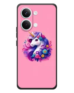Чехол для Xiaomi Poco X8 Pro Max с картинкой «Сказочный единорог»