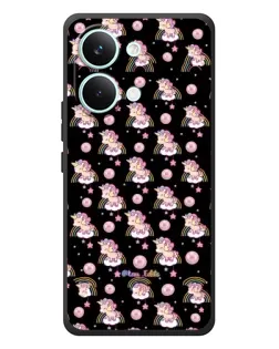 Чехол для Xiaomi Poco X8 Pro Max с картинкой «Magic Unicorn паттерн»